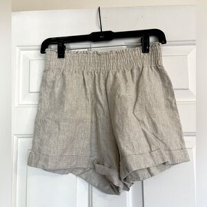 Reformation Mila Linen Short